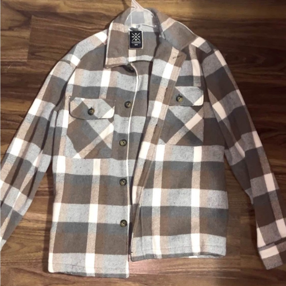 Women’s brown Shacket